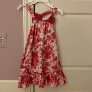 Kids beach dress, colors: pink, white, from: MONSOON, size: 9-10yr